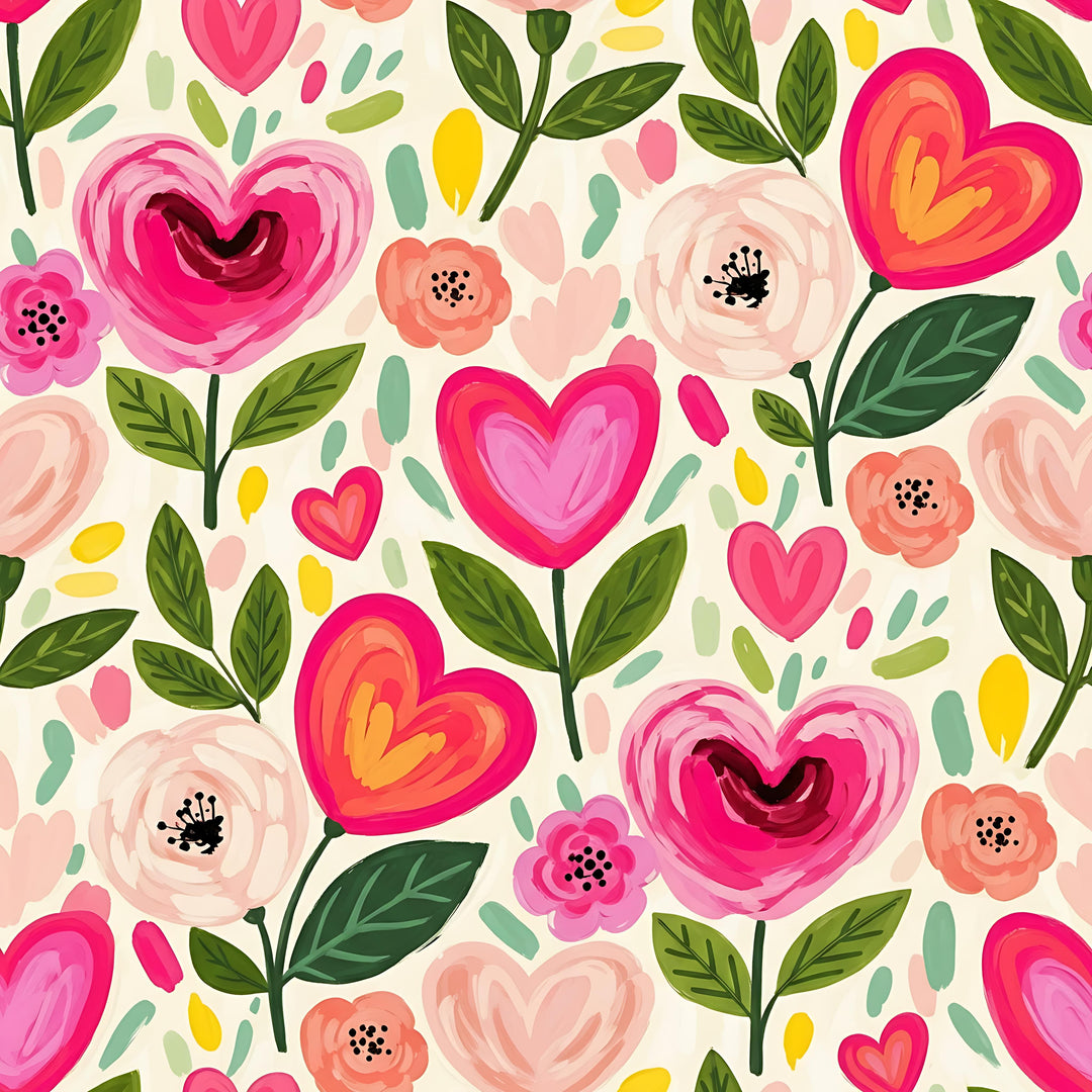 Tulipanes corazon