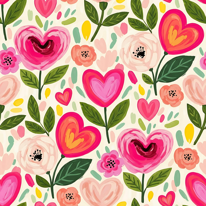Tulipanes corazon