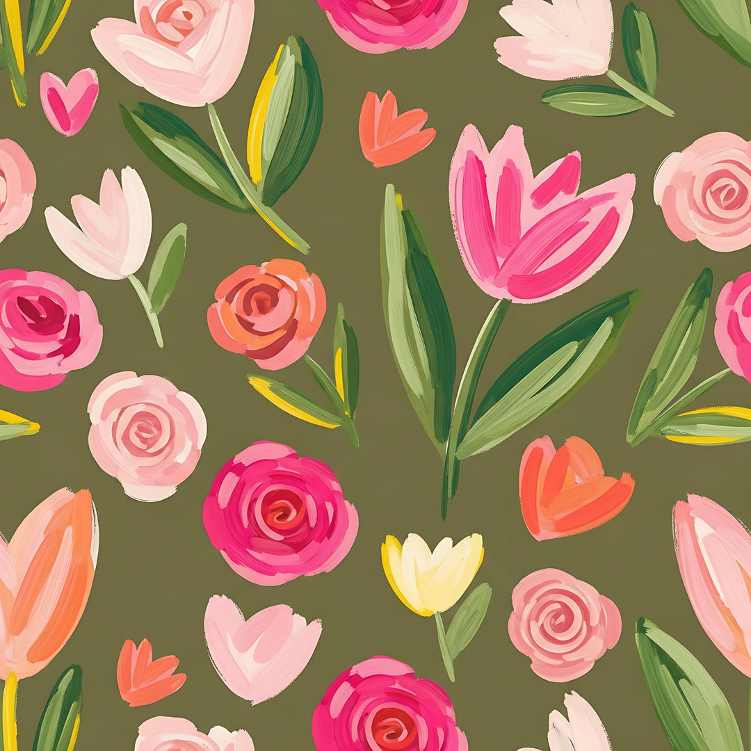 Rosas y claveles