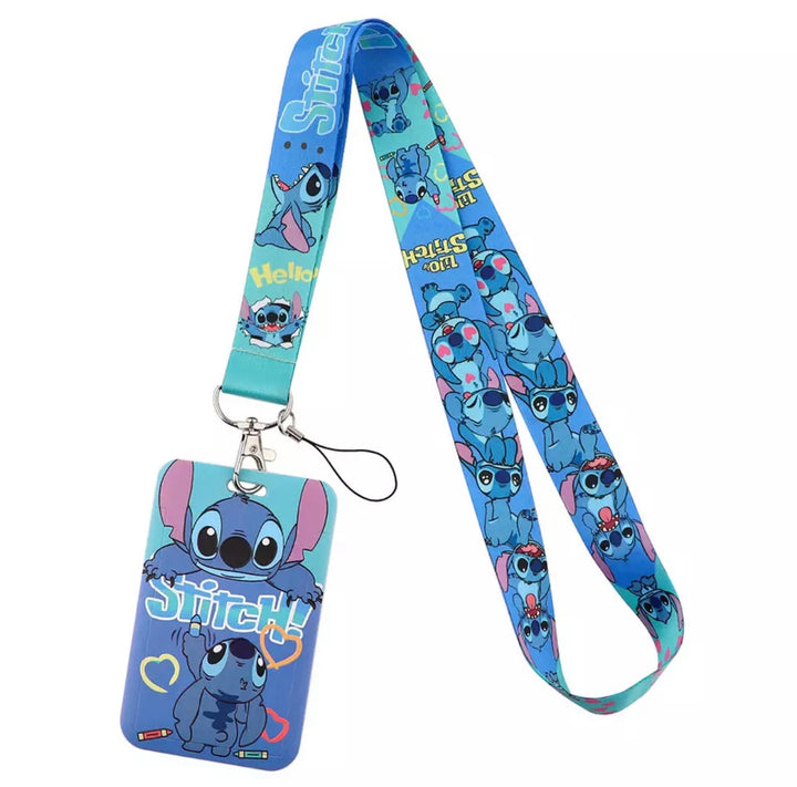 Lanyards Stitch blue